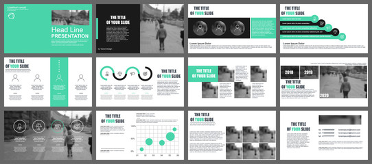 Aufkleber - Business presentation slides templates from infographic elements. Can be used for presentation, flyer and leaflet, brochure, corporate report, marketing, advertising, annual report, banner, booklet.