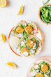 © Natasa Mandic/Stocksy - Homemade pita with falafel