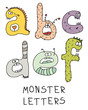 monster alphabet