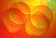 Oil On Water Colourful Bubble