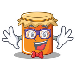 Sticker - geek jam character cartoon style