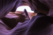 Inside The Lower Antelope Canyon, Arizona, USA