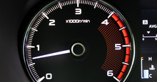 Automotive Car Engine Speed, Display, Technology