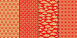 Chinese pattern set. Decorative background,illustration EPS10.