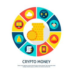 Poster - Crypto Money Concept