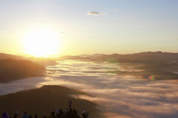 Nascer do Sol no Pico do Olho D'agua, Mairiporã - São Paulo - Brasil