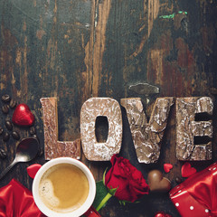 Wall Mural - Valentine's day background