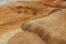 Detail Of Crystal Geyser, Near Green River, Utah