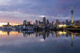 Fototapeta Nowy Jork - Auckland Waterfront by night  