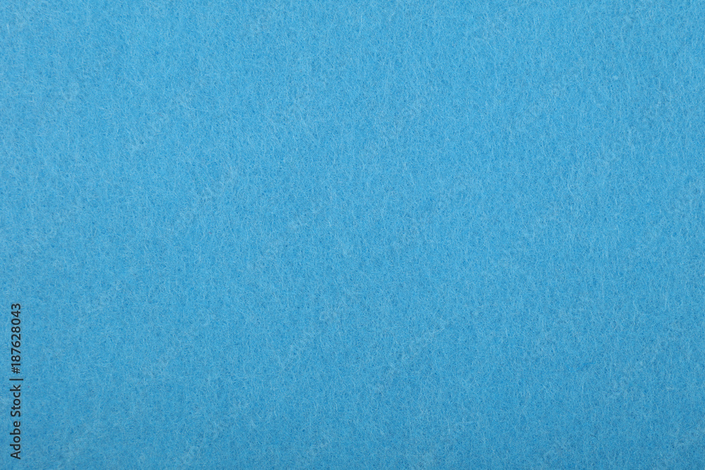 Blue felt background texture close up - obrazy, fototapety, plakaty 