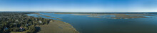 180 Degree Panorama Of Beaufort, South Carolina