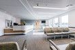 © Cavan Images - Chairs arranged in medical building