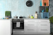 © Africa Studio - Modern kitchen interior with new oven