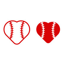 Baseball Heart Free Stock Photo - Public Domain Pictures