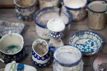 Boleslawiec Ceramics - Destroyed Ceramics - Art