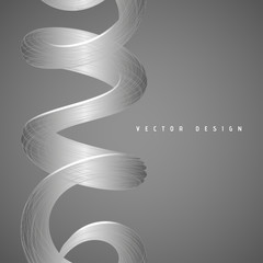 Aufkleber - Abstract Spiral Background