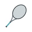 © ylivdesign - Tennis racket icon, flat style