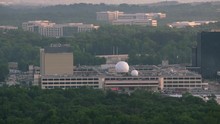 Washington, D.C. Circa-2017, Aerial View Of The National Security Agency (NSA) Headquarters In Fort Meade.  Shot With Cineflex And RED Epic-W Helium. 