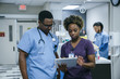 © FS Productions/Blend Images - Nurse is using digital tablet in hospital