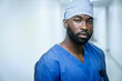 © FS Productions/Blend Images - Portrait of serious black nurse
