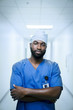 © FS Productions/Blend Images - Portrait of serious black nurse