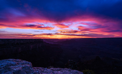 Poster - Sunset at the Grand Canyon