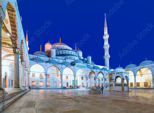 Plakat Błękitny Meczet (Sultanahmet Camii), Stambuł