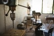 © Wavebreak Media - Close-up of wood drilling machine