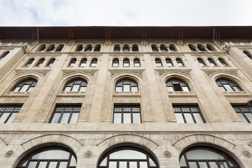 Wall Mural - Low angle view of a historical building in Istanbul, Turkey