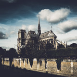 Fototapeta Panele - Cathedral of Notre Dame de Paris, France