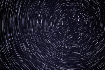 the universe as a startrail to polaris