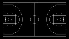 Basketball Court. Sport Background.