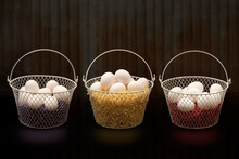 Eggs In Baskets