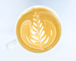 Latte Art Rosetta 
