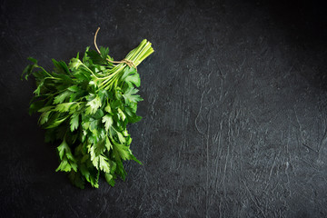 Canvas Print - Organic Italian Parsley