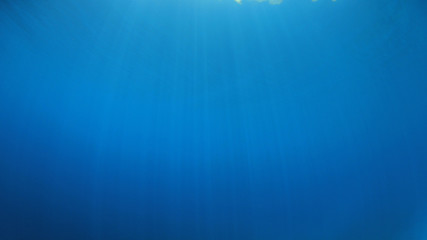 underwater blue ocean background