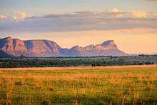 Sunrise Over The Waterberg Mountains, South Africa