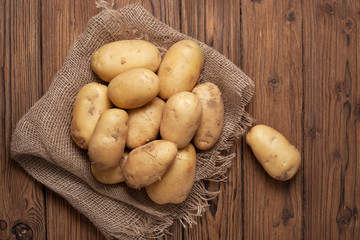 Wall Mural - Fresh potatoes