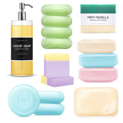 Sticker - Realistic Soap Set