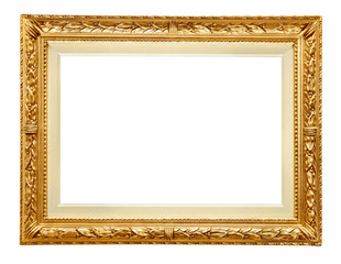 Wall Mural - Golden frame