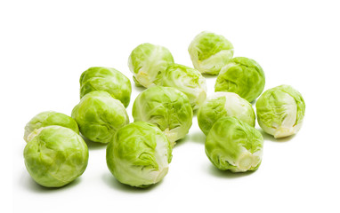 Poster - brussels sprouts isolated