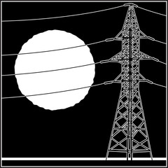 High-voltage lines