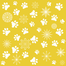 Paw Print Background Wallpaper Free Stock Photo - Public Domain Pictures