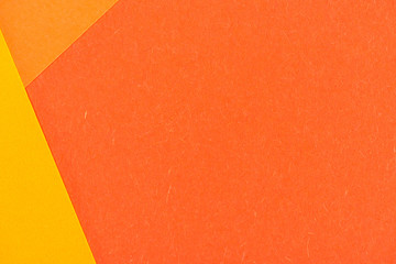 Canvas Print - close-up shot of orange shades layers for background