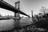 Fototapeta Mosty linowy / wiszący - Manhattan Bridge
