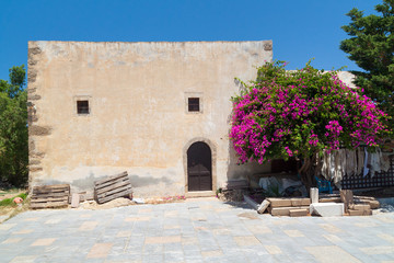 Wall Mural - Classic Greek house