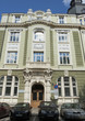 SOFIA, BULGARIA - OCTOBER 08, 2017: bank of Sofia, landmark of architecture of modern style, built in 1918 year