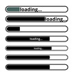 © endstern - Ladebalken set | progress bar | loading