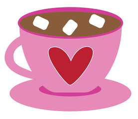 Sticker - Love Heart Coffee