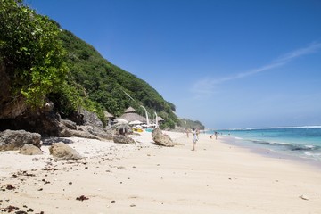 White sand beach in south Bali, Ungasan region - Private for Sunday's beach club